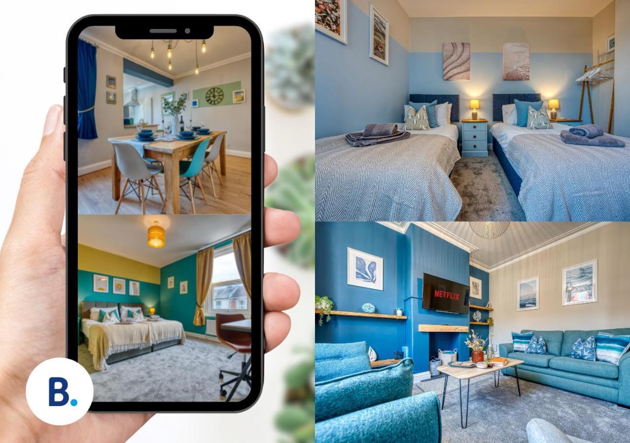 2 Bedrooms Modern, Stunning & Stylish Contractor House, Prime Portsmouth Location With Free Parking Permit, Summer Special Offer!! - By Blue Puffin Stays Extérieur photo
